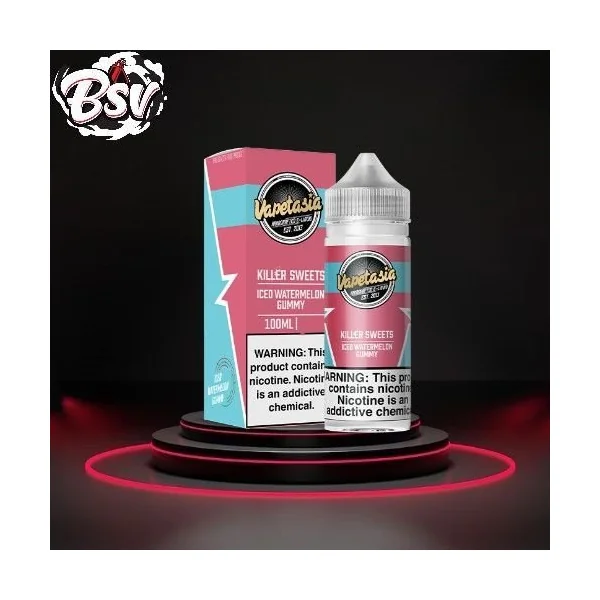 Vapetasia Watermelon Gummy Iced 6mg
