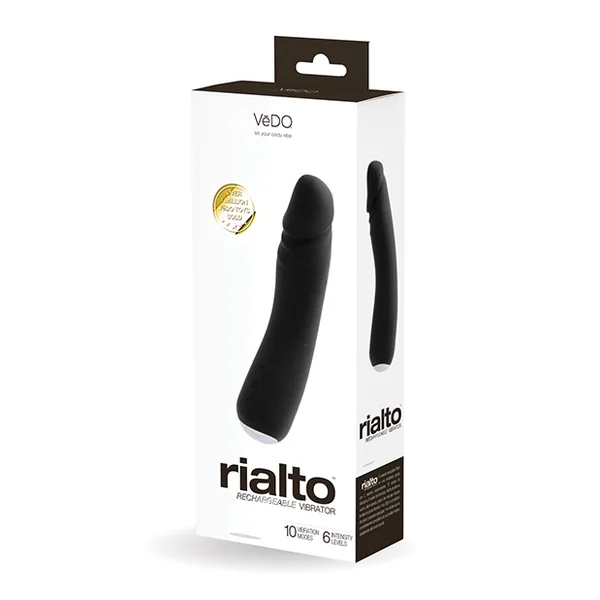 VEDO RIALTO RECHARGEABLE VIBE PEARL BLACK