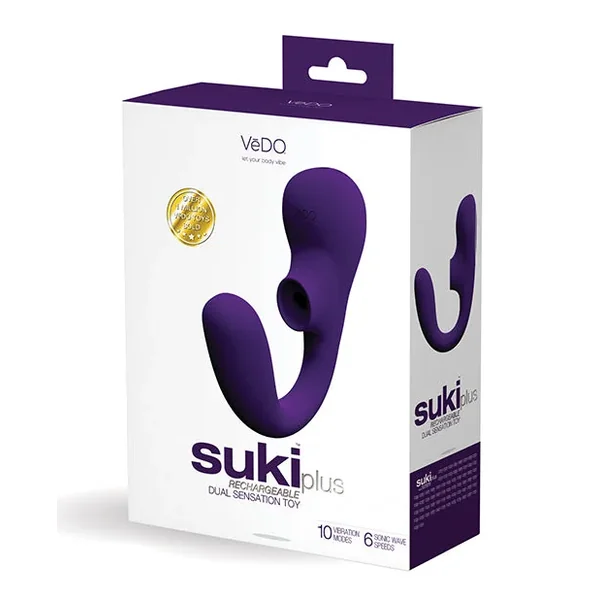 Vedo Suki Plus Rechargeable Dual Sonic Vibe