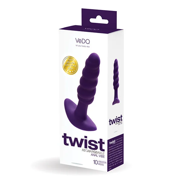 Vedo Twist Rechargeable Anal Plug