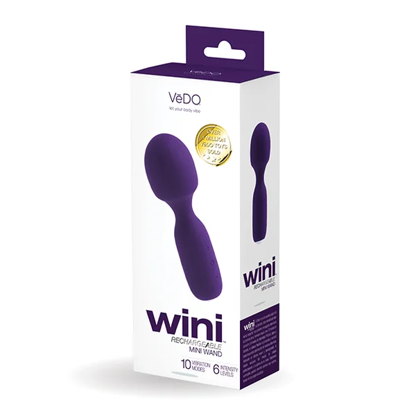 VEDO WINI RECHARGEABLE MINI WAND DEEP PURPLE