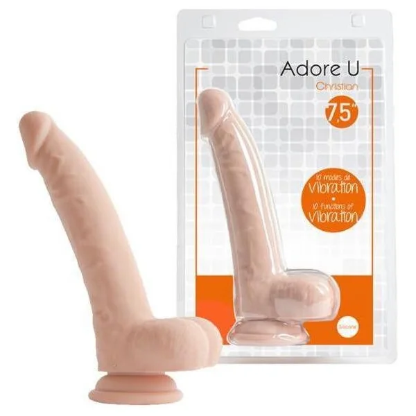 Vibrator - Adore U - Christian 7.5 pouces