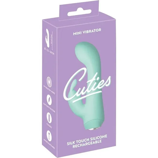 Vibrator Rabbit - Cuties - Cuties Mini Vibrator green