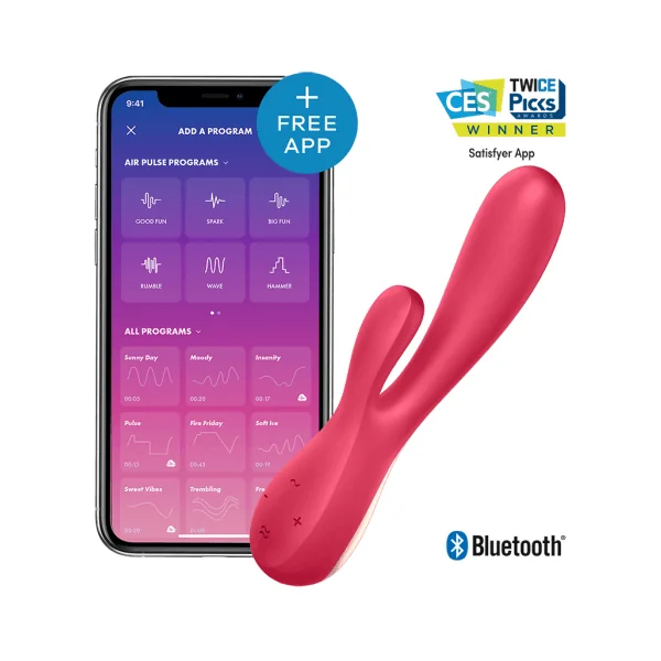 Vibrator - Satisfyer - Mono Flex Red
