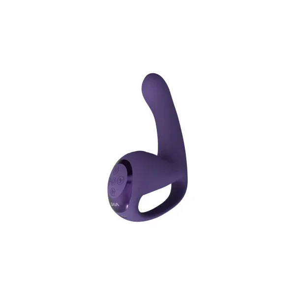 VIVE RIKO Rechargeable Triple Motor Thumper with Finger Motion and Pulse Wave Stimulator, Purple