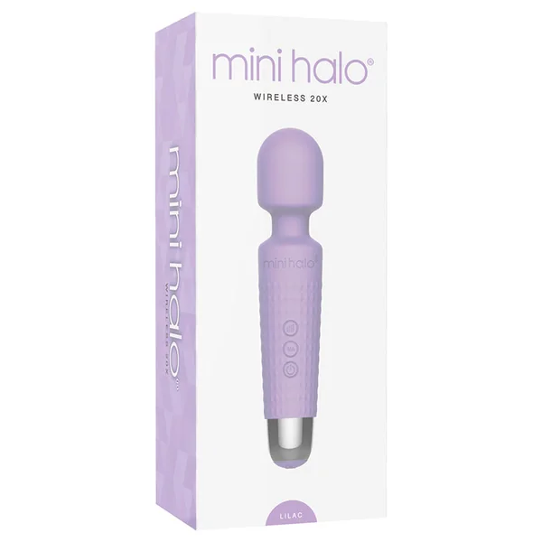 Voodoo Mini Halo Wand Massager - Liliac