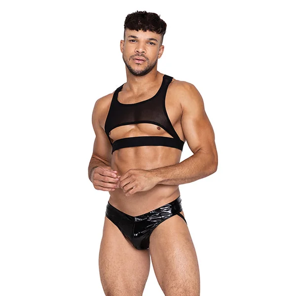 Voyeur Harness Black Md