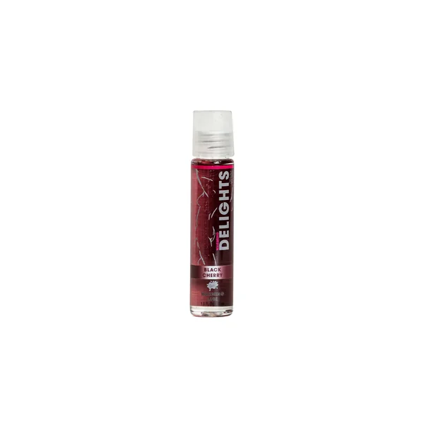 Warming Delights - Black Cherry - Flavored Lube 1 Oz