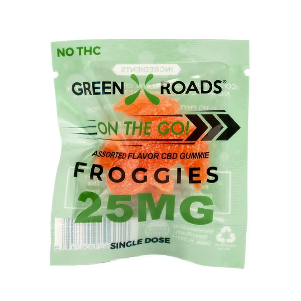 (WD) CBD EDIBLES 25MG FROGGIES THE GO (NET)