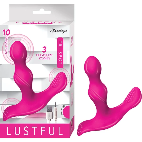 (WD) LUSTFUL TRI-SPOT PINK
