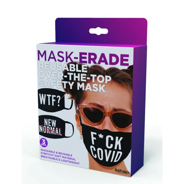 (WD) MASK-ERADE MASKS 3 PACK