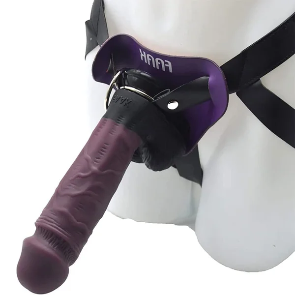 Wearable Thick And Soft Silicone Artificial Dildo