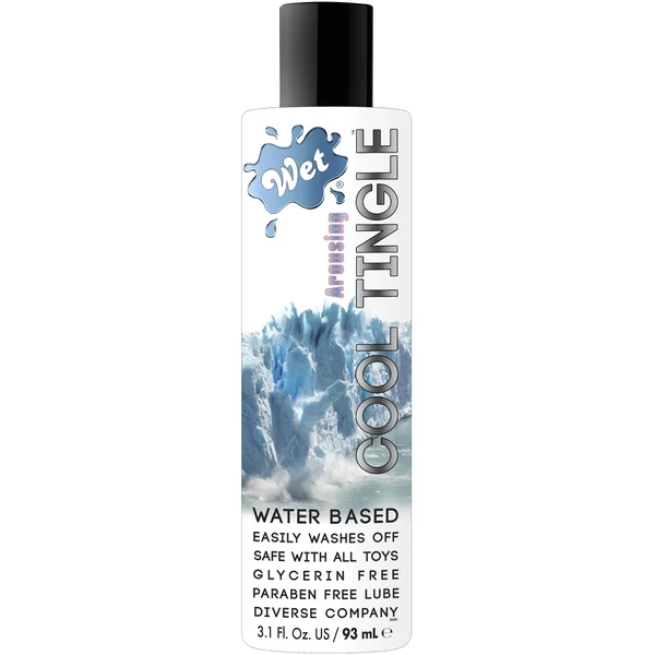 Wet Cool Tingle Water Based Lubricant - 3.1 Fl Oz