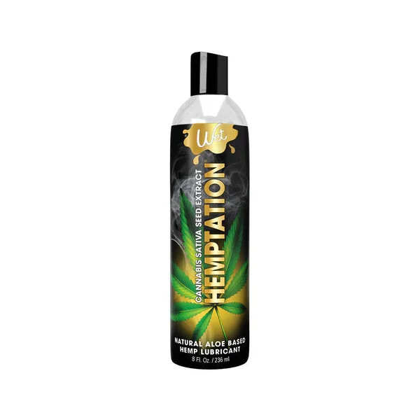 Wet Hemptation Natural Aloe Based Hemp Lubrication by Wet International