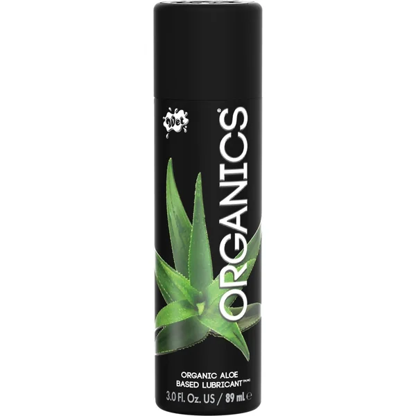 Wet Organics Lubricant - 3 Fl. Oz. - 89 ml