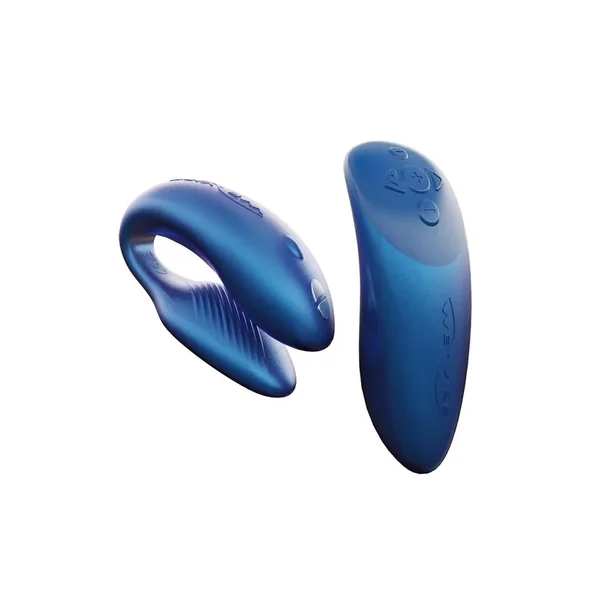 We-Vibe Chorus Rechargeable Couples Vibrator With Squeeze Control – Cosmic Blue