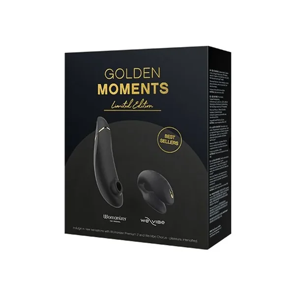 We-vibe Chorus / Womanizer Premium 2 Golden Moments Collection 2023 – Black/gold