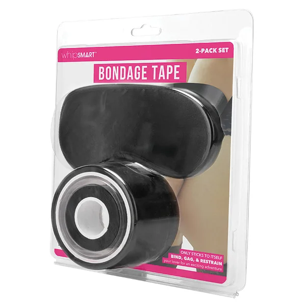 Whipsmart Bondage Tape 100ft - Black