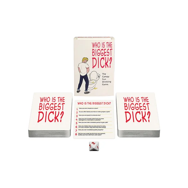 Who's The Biggest Dick? Card Game