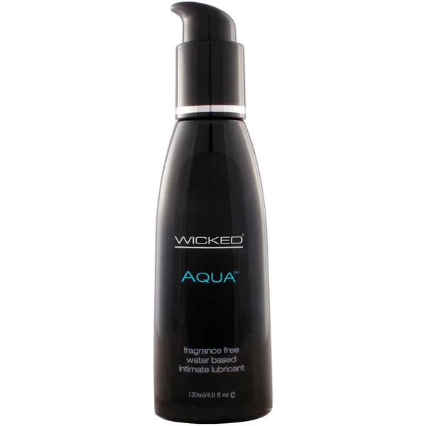 Wicked Aqua Fragrance Free Personal Lubricant 4 fl oz