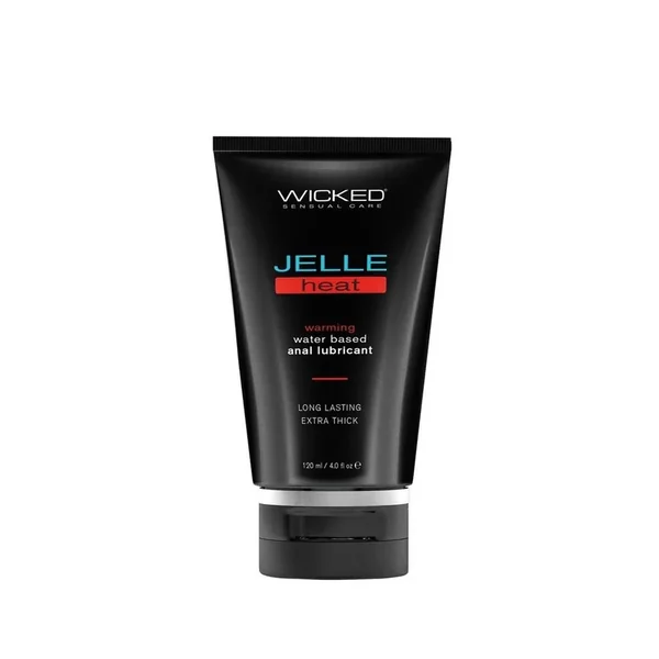 Wicked Jelle Heat Waterbase Anal Gel 4oz