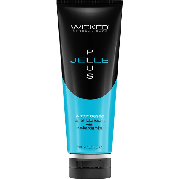 Wicked Jelle Plus Anal Personal Lubricant With Relaxants 8 fl oz