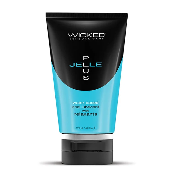 Wicked Sensual Care Jelle Plus Water Based Anal Lubricant With Relaxants - Oz