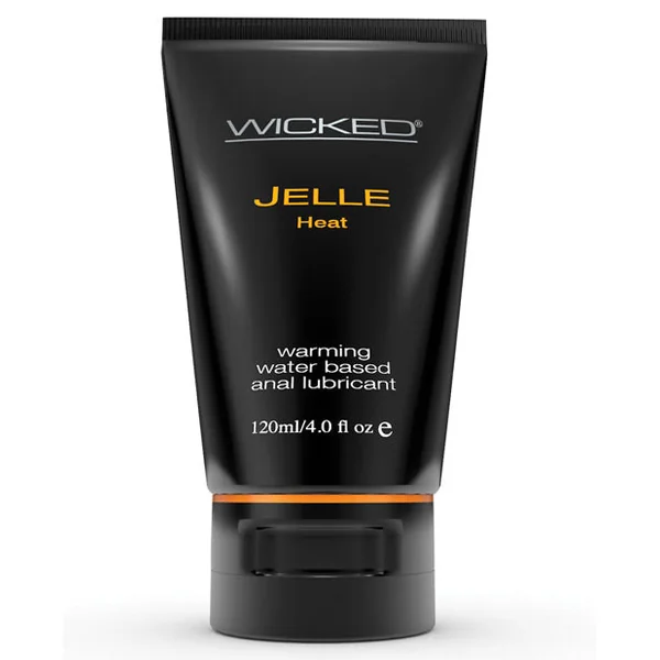 Wicked Sensual Care Jelle Warming Waterbased Anal Gel Lubricant - 4 Oz