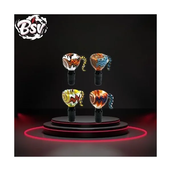 Wig Wag Art Bowl With Handle