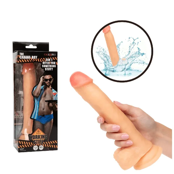 Working Stiff The Cabana Boy Strap-on Compatible Realistic Suction Cup Dildo