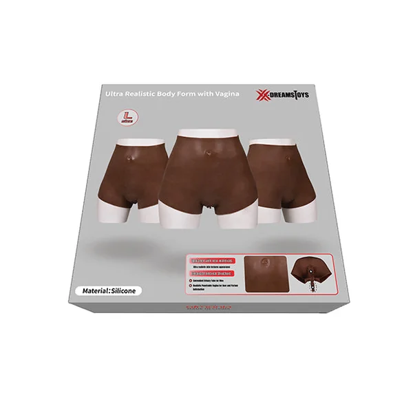 XX-DREAMTOYS Ultra Realistic Vagina Form Large - Black