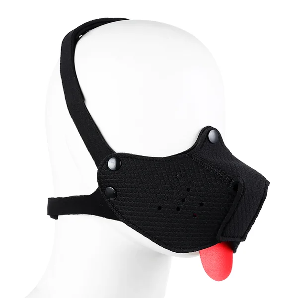 Yiwu Neoprene Dog Half-Face Muzzle Mask With Tongue
