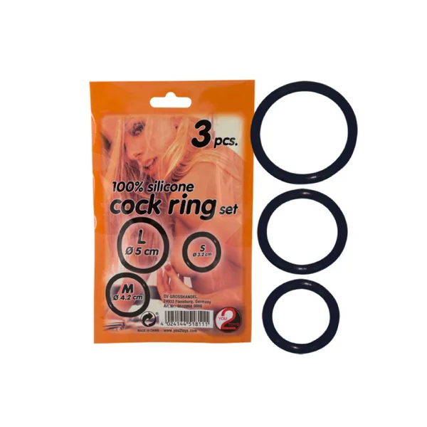 You 2 Toys – 3 Cockring Set