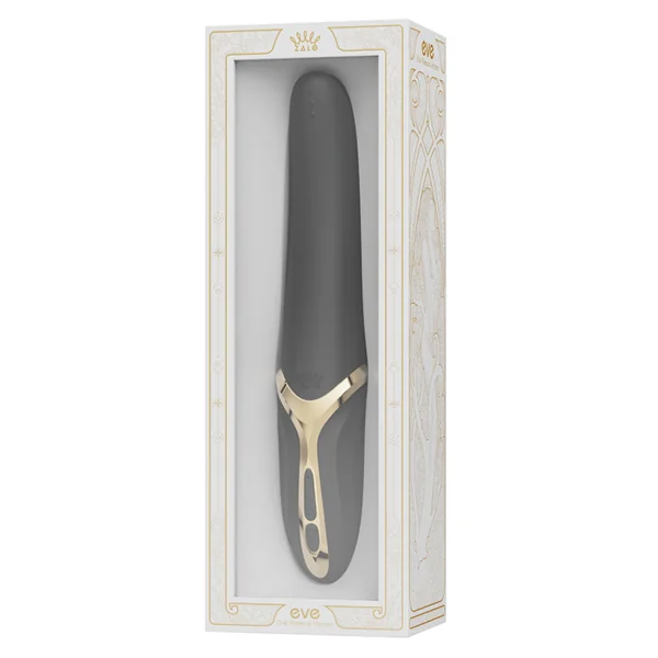 Zalo Aurora Eve Oral Pleasure Vibrator - Obsidian Black