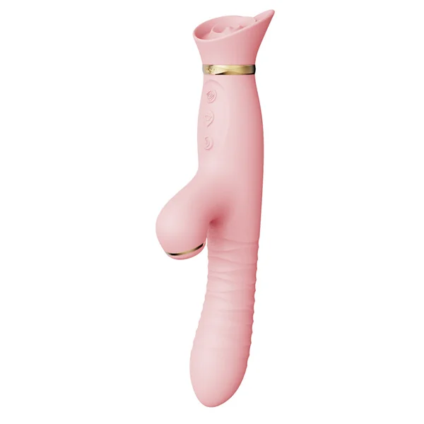 Zalo Rose Rabbit Thruster - Strawberry Pink