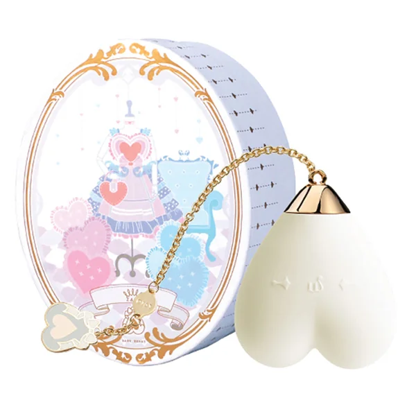 Zalo Sweet Magic Baby Heart Personal Massager - Vanilla White