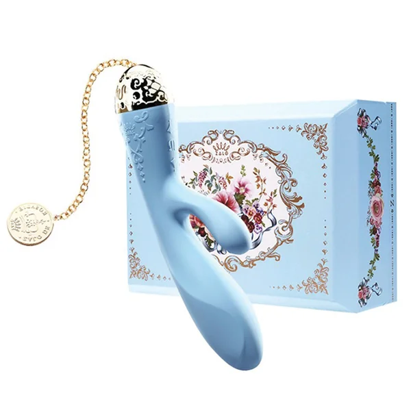 Zalo Versailles Rosalie Rabbit Vibrator - Royal Blue