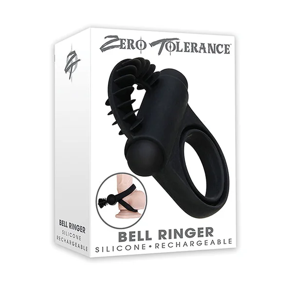 Zero Tolerance Bell Ringer Cock Ring - Black
