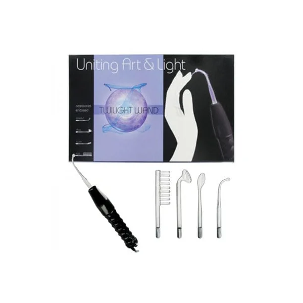Zeus Twilight Wand - Electrosex wand 110V | 4 luminous glass electrodes
