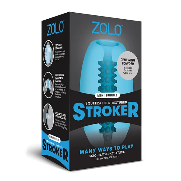 Zolo Mini Bubble Stroker - Blue