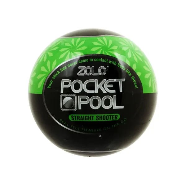 ZOLO Pocket Pool Straight Shooter Masturbator Sleeve – Green