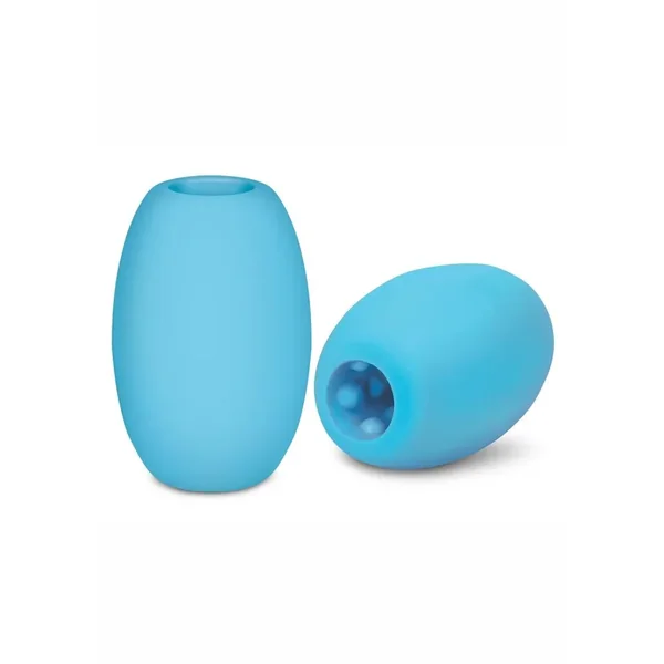 ZOLO Squeezable Mini Bubble Masturbator – Blue